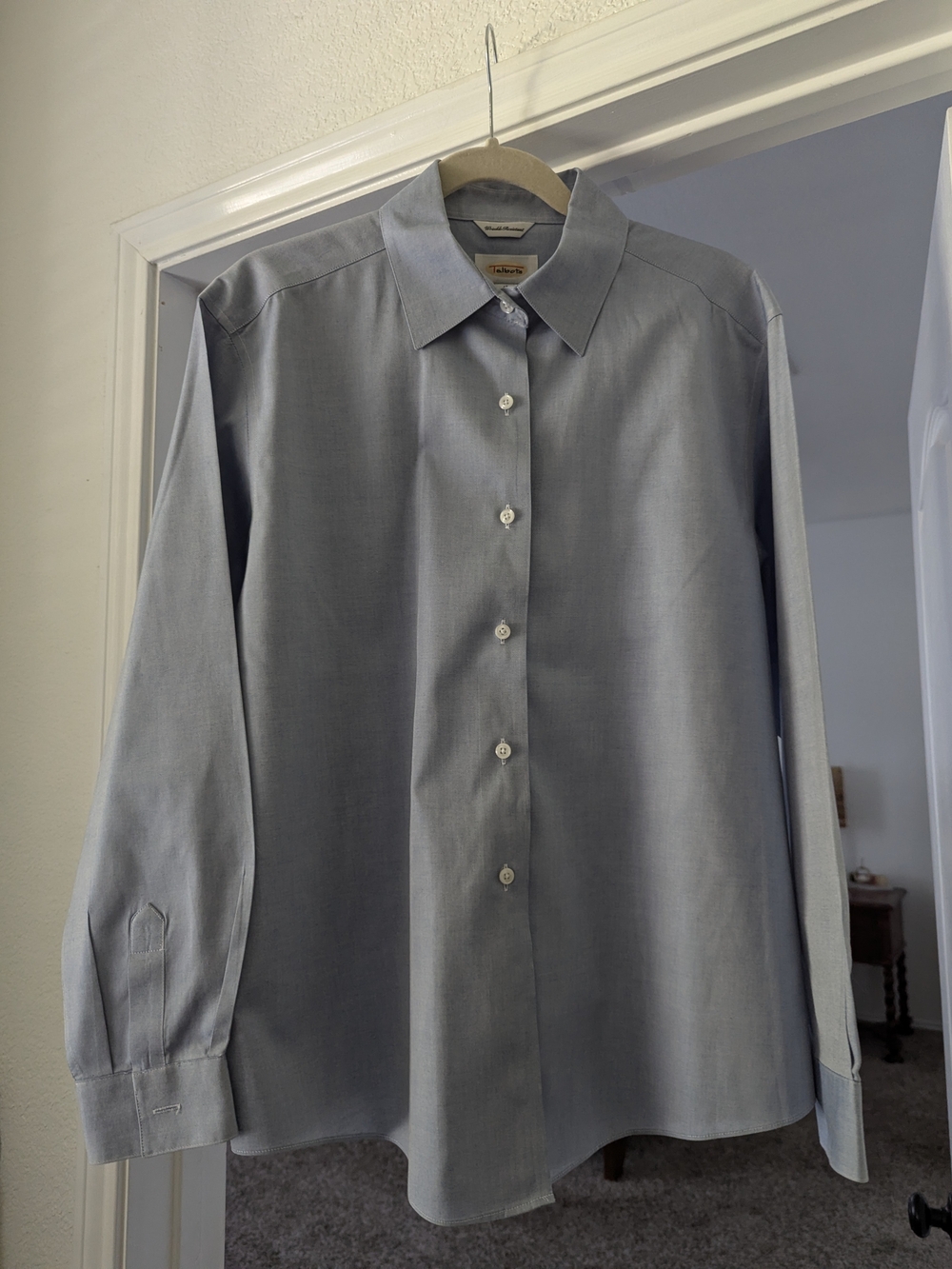 Classic Women's Light Blue Dress Shirt - Talbots